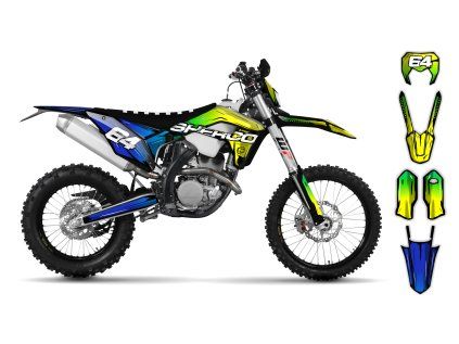 graphics kit sherco se sef 17 19 artlex le bike