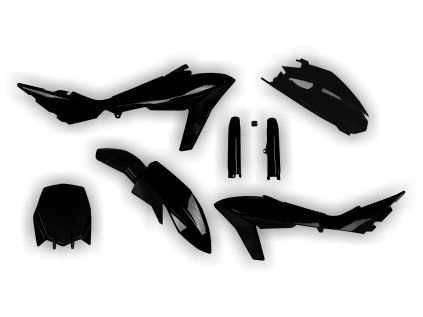 6126 plastics kit husqvarna tc 449 11 13 black
