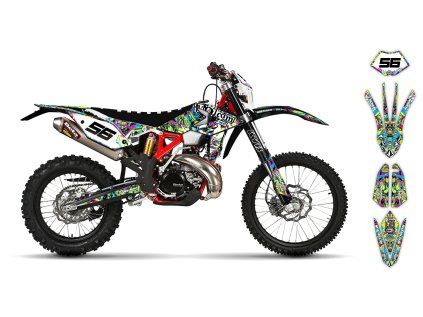 graphics kit beta rr 13 17 volcom le bike