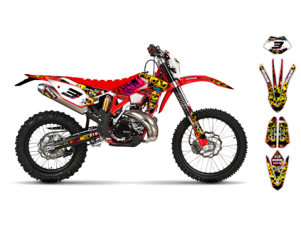 graphics kit beta rr 13 17 wasabi le bike