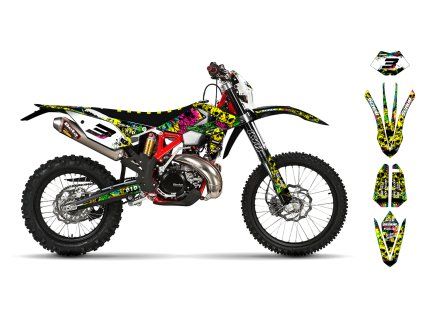 graphics kit beta rr 13 17 wasabi st bike
