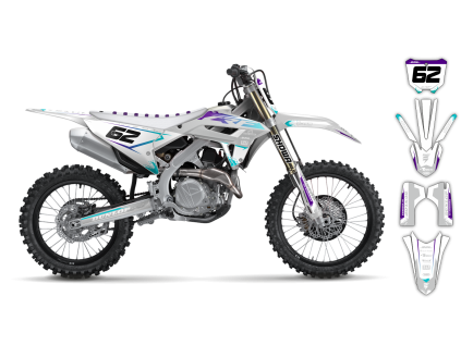 3873 2 graphics kit honda crf 250 450 21 22 esh le bike