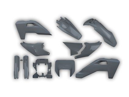 6447 6447 plastics kit husqvarna te fe 125 501 2026 quantum grey 62ew