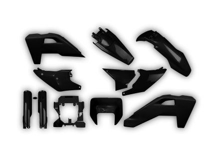 6459 plastics kit husqvarna te fe 125 501 2026 black 62ew
