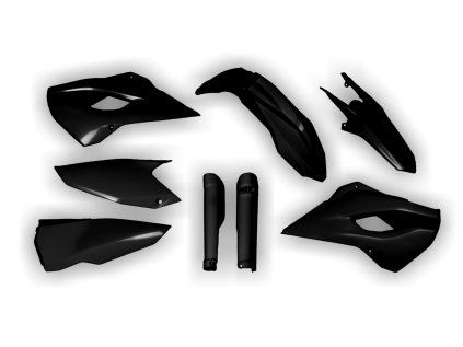 6507 plastics kit husqvarna te fe 125 501 2016 black 2ve7