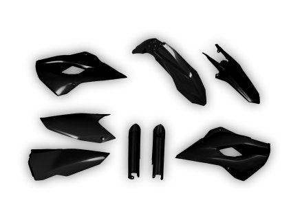 6546 plastics kit husqvarna te fe 125 501 2014 black hzmq