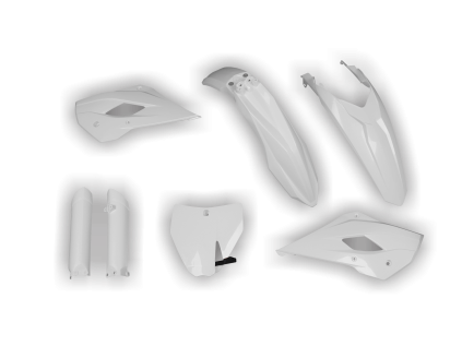 6726 plastics kit husqvarna tc 85 2014 2015 2016 2017 white a8bn