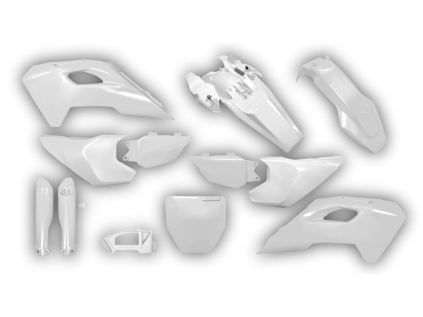 6735 plastics kit husqvarna tc 65 2024 2025 2026 white 386e