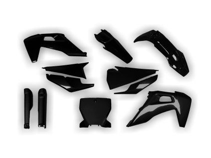 6768 plastics kit husqvarna fs 2021 2022 black ef75