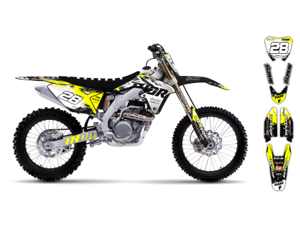 graphics kit suzuki rmz 250 450 08 18 sledge le bike