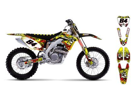graphics kit suzuki rmz 250 450 08 18 attack r1 bike