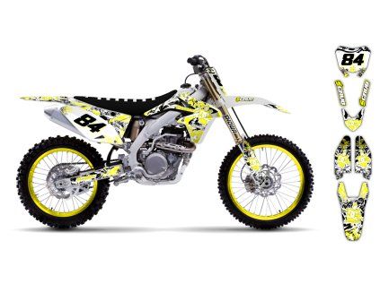 graphics kit suzuki rmz 250 450 08 18 attack le bike