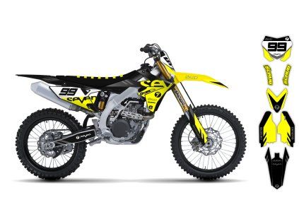 graphics kit suzuki rmz 250 450 18 20 crones le bike