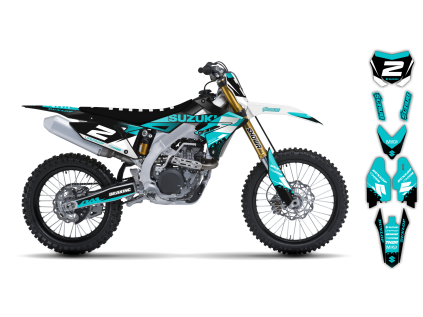 graphics kit suzuki rmz 250 450 18 20 comet r4 bike