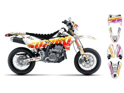 graphics kit suzuki drz 400 99 24 se1079 r5 bike