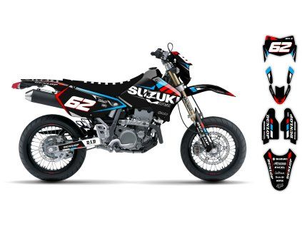 graphics kit suzuki drz 400 99 24 se1077 le bike