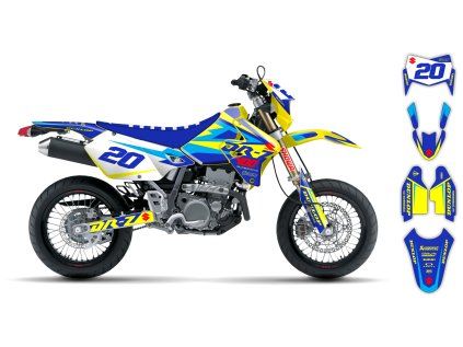 graphics kit suzuki drz 400 99 24 se1076 r3 bike