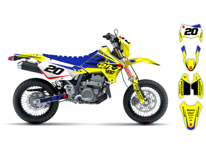 graphics kit suzuki drz 400 99 24 se1076 r2 bike