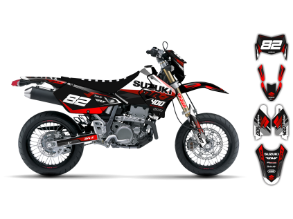 graphics kit suzuki drz 400 99 24 se1075 st bike