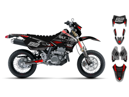 graphics kit suzuki drz 400 99 24 se1075 r3 bike