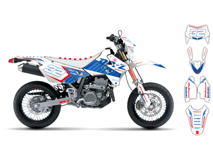 graphics kit suzuki drz 400 99 24 se1030 r2 bike