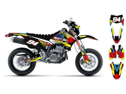 graphics kit suzuki drz 400 99 24 se1020 st bike