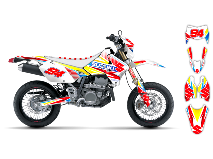 graphics kit suzuki drz 400 99 24 se1020 r4 bike