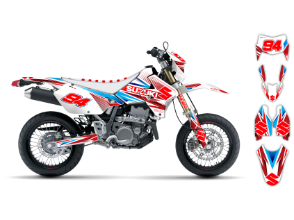 graphics kit suzuki drz 400 99 24 se1020 r3 bike