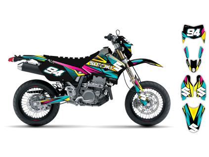graphics kit suzuki drz 400 99 24 se1020 r2 bike
