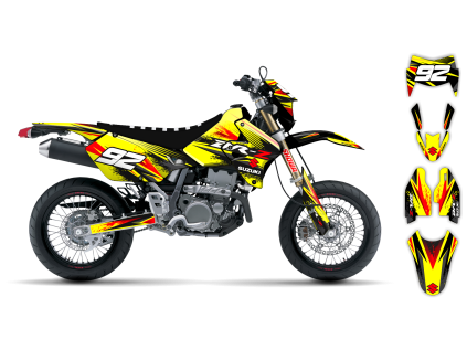 graphics kit suzuki drz 400 99 24 se1016 st bike