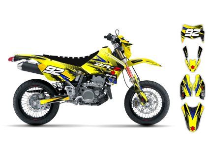graphics kit suzuki drz 400 99 24 se1016 le bike