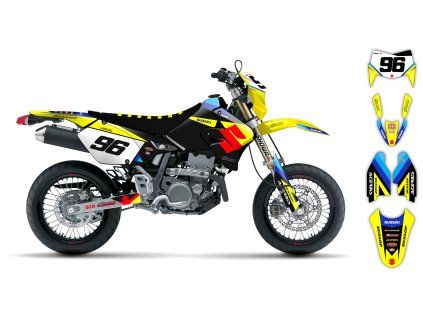 graphics kit suzuki drz 400 99 24 misty st bike