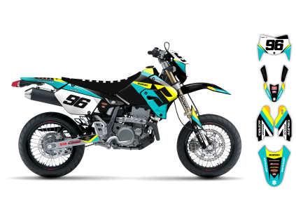graphics kit suzuki drz 400 99 24 misty r3 bike