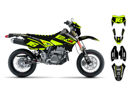 graphics kit suzuki drz 400 99 24 fluo drz st bike