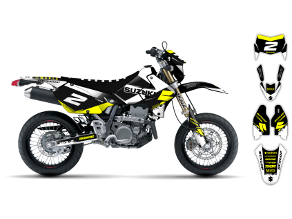 graphics kit suzuki drz 400 99 24 comet r5 bike