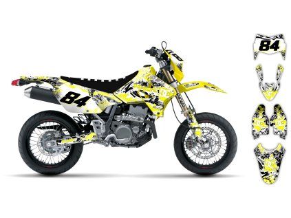 graphics kit suzuki drz 400 99 24 attack le bike