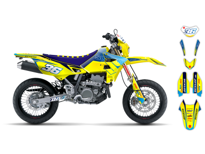 graphics kit suzuki drz restyle 400 99 22 se1141 st bike