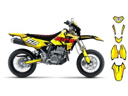 graphics kit suzuki drz restyle 400 99 22 artlex st bike