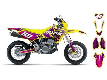 graphics kit suzuki drz restyle 400 99 22 artlex r6 bike