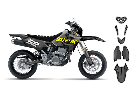 graphics kit suzuki drz restyle 400 99 22 artlex r2 bike