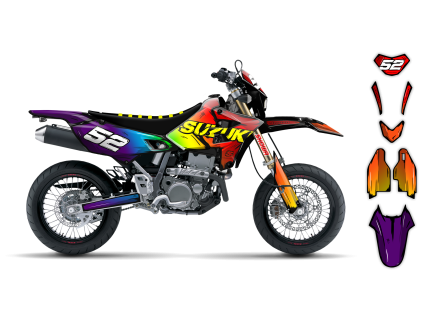 graphics kit suzuki drz restyle 400 99 22 artlex le bike