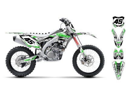 graphics kit kawasaki kx 450f 16 18 step up r1 bike