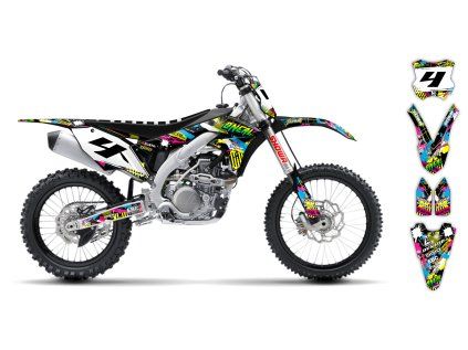 graphics kit kawasaki kx 450f 16 18 h2 st bike