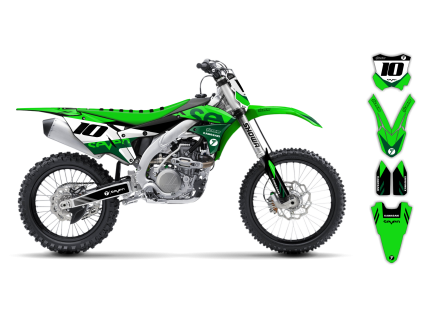graphics kit kawasaki kx 450f 16 18 crones r2 bike