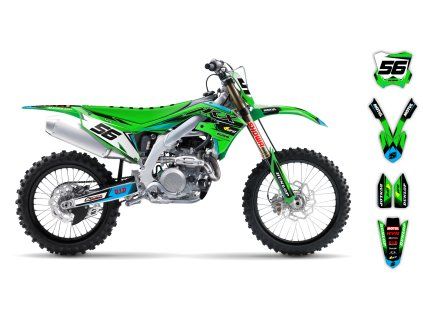 graphics kit kawasaki kx 450f 19 20 se1027 st bike