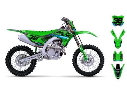 graphics kit kawasaki kx 450f 24 slide st bike