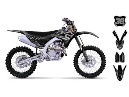graphics kit kawasaki kx 450f 24 slide r3 bike