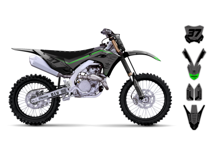 graphics kit kawasaki kx 450f 24 se1087 le bike