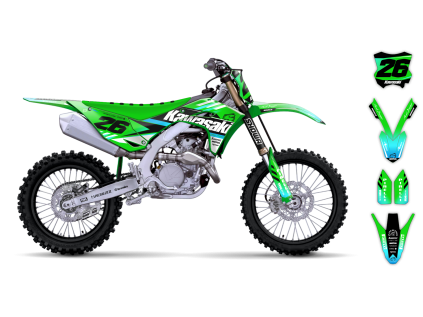graphics kit kawasaki kx 450f 24 keryaco st bike