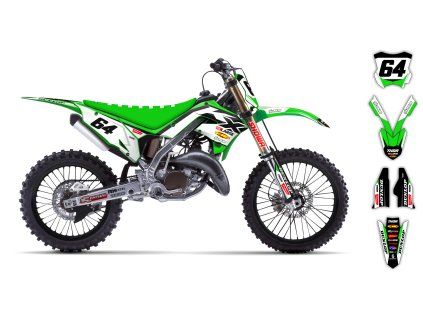 graphics kit kawasaki kx restyle 03 08 se1049 st bike